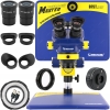 MIKROSKOP STEREOSKOPOWY DLA ELEKTRONIKA MECHANIC D75T-B11 7-50x WF10/25 LED
