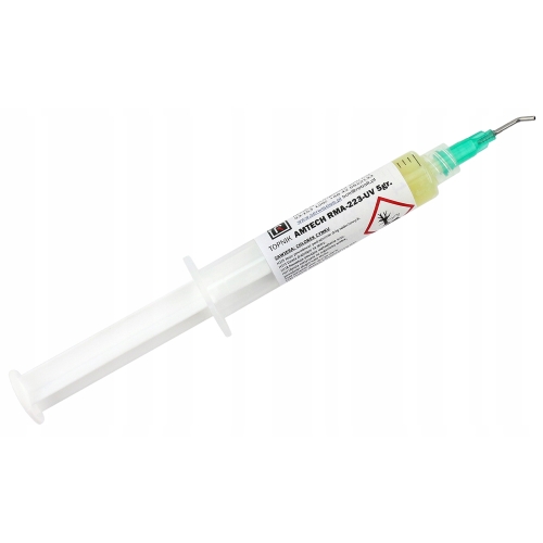 TOPNIK AMTECH RMA-223-UV 5g FLUX PASTA LUTOWNICZA ŻEL DO LUTOWANIA BGA SMD