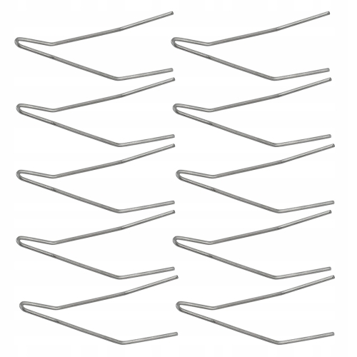 ZSZYWKI DO PLASTIKU SPAWARKA ZSZYWARKA ZGRZEWARKA GROTY WYRÓWNUJĄCE - 10szt