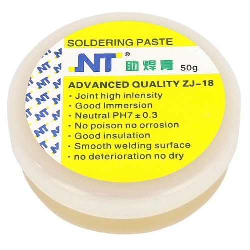 TOPNIK NT ZJ-18 20g FLUX PASTA LUTOWNICZA ŻEL DO LUTOWANIA BGA SMD