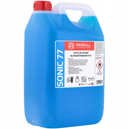 PŁYN DO MYJKI ULTRADZWIĘKOWEJ UNIWERSALNY SKUTECZNIE MYJĄCY 5L - SONIC 77