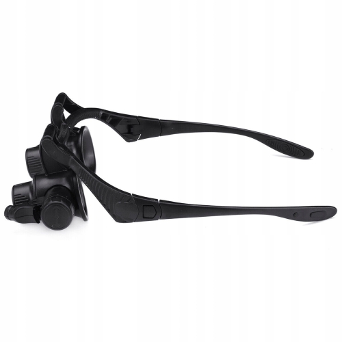 OKULARY POWIĘKSZAJĄCE DUŻE POWIĘKSZENIE 10x 15 x 20x 25x PODŚWIETLENIE LED