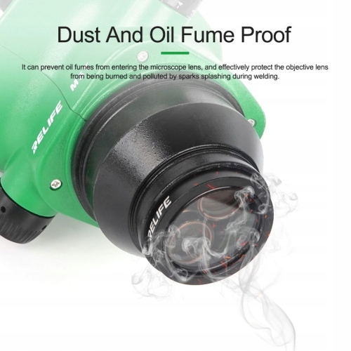 SZKLANA OSŁONA ANTYPYŁOWA OBIEKTYWU 10x50 48mm DO OPYTKI MIKROSKOPU