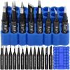 ZESTAW GROTÓW BLACK AB-F 900M 13szt + ORGANIZER NA GROTY 900M 32 MIEJSCA