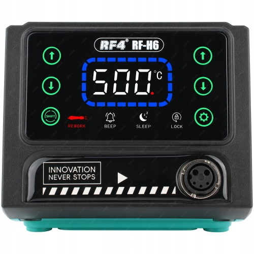 STACJA LUTOWNICZA HOT AIR NA SPAWARKA PLASTIKU RF4 RF-H6 600W 500°C XLv3