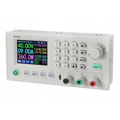 PANELOWY MODUŁ ZASILACZ RD6018-W 0-60V 0-18A WiFi
