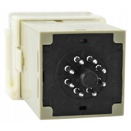 PROGRAMATOR CZASOWY STEROWNIK ZWŁOCZNY PRZEKAŹNIK DWUCZASOWY DH48S-S 230VAC