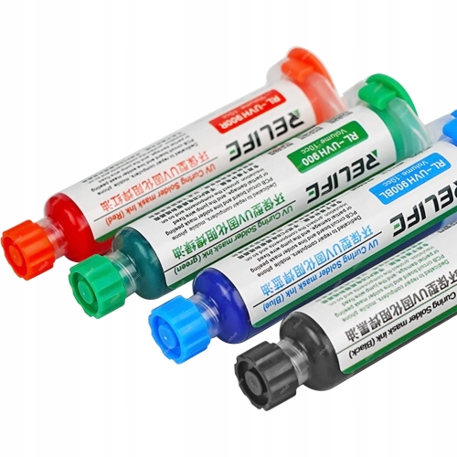 LAKIER UV RELIFE RL-UVH900R PCB MASKA LUTOWNICZA DO UTWARDZANIA ŚWIATŁEM