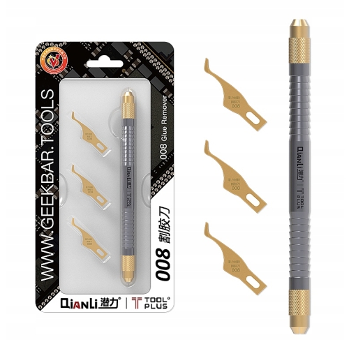 QUANLI 008 OSTRZE NÓŻ MODELARSKI DO SKROBANIA KLEJU LCD CPU GPU IPHONE CHIP