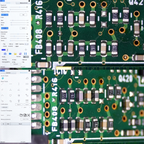 CYFROWY MIKROSKOP KAISI K-300DP Z MODUŁEM 3D INSPEKCJA 360° + MONITOR 11,6