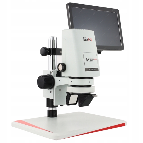CYFROWY MIKROSKOP KAISI K-300DP Z MODUŁEM 3D INSPEKCJA 360° + MONITOR 11,6