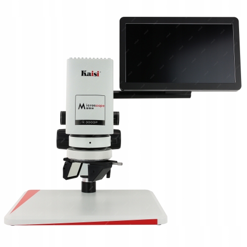 CYFROWY MIKROSKOP KAISI K-300DP Z MODUŁEM 3D INSPEKCJA 360° + MONITOR 11,6