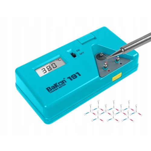 MIERNIK DO POMIARU TEMPERATURY GROTÓW 900M T12 C115 C210 C245 - BAKON 191