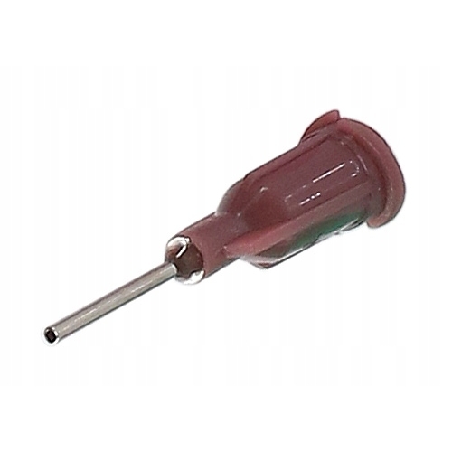 IGŁA DOZOWNICZA PROSTA METALOWA 0,5' 19G 1,05mm PŁYN FLUX PASTA TOPNIK ŻEL