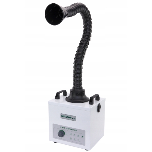 POCHŁANIACZ OPARÓW TRUJĄCYCH DYMU PYŁU WATERUN XL100 100W 99.97%+ 7 FILTRÓW