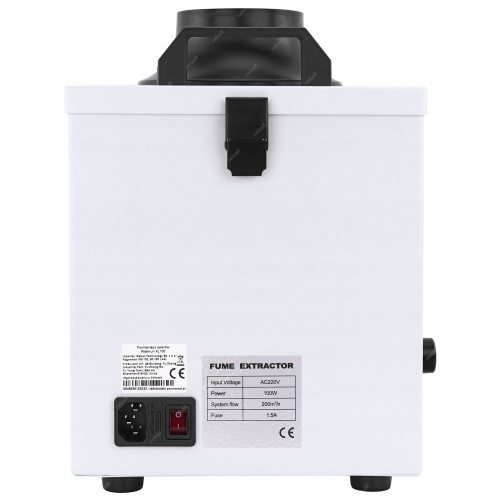 POCHŁANIACZ OPARÓW TRUJĄCYCH DYMU PYŁU WATERUN XL100 100W 99.97%+ 7 FILTRÓW