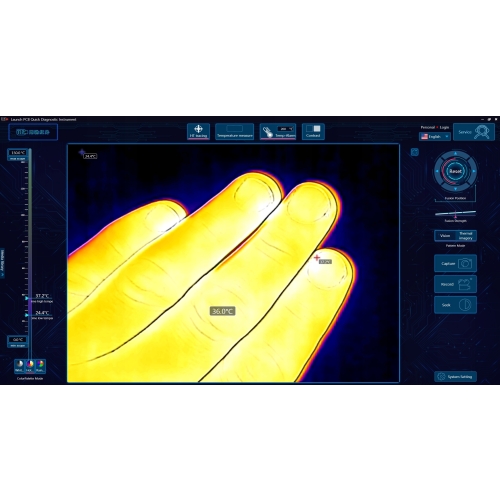 PRO KAMERA TERMOWIZYJNA INSPEKCYJNA TB-03 V2 IR HQ