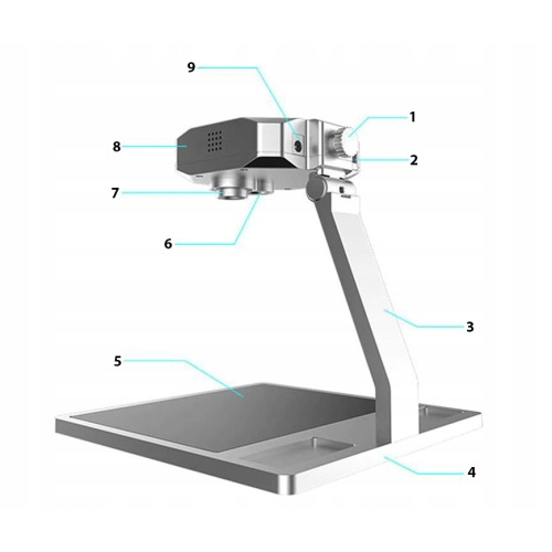 PRO KAMERA TERMOWIZYJNA INSPEKCYJNA TB-03 V2 IR HQ