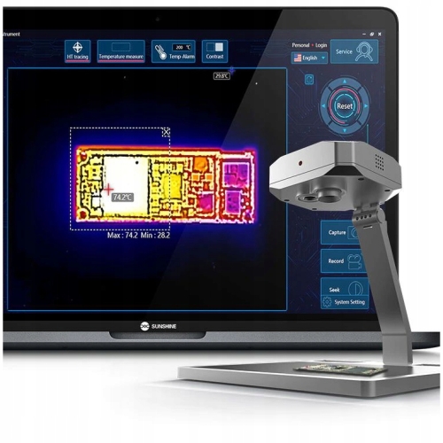 PRO KAMERA TERMOWIZYJNA INSPEKCYJNA TB-03 V2 IR HQ