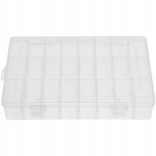 PUDEŁKO ORGANIZER NA DROBNE ELEMENTY ŚRUBKI ELEKTRONIKĘ BITY LEDY RT0308