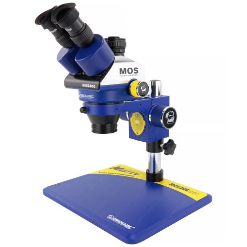 MIKROSKOP STEREOSKOPOWY TRINOKULAR MECHANIC MOS300-B11 6-45x KAM 48MP DX480