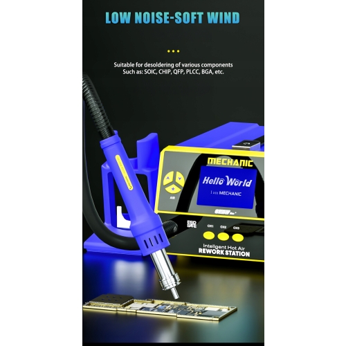 STACJA LUTOWNICZA HOT AIR DO BGA SMD MECHANIC 861DW MAX+ 1000W DYSZE QUICK