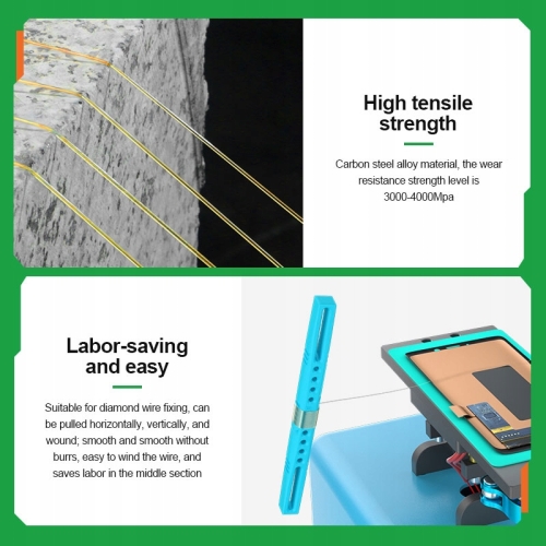 DRUT MOLIBDENOWY UCHWYT DO DRUTU ZESTAW NAPRAWY STŁUCZONY EKRAN LCD RL-059