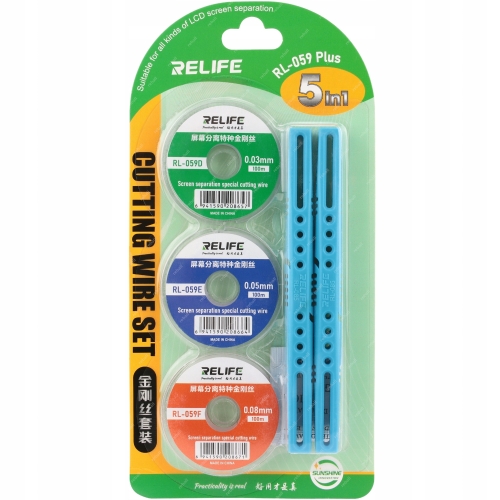 DRUT MOLIBDENOWY UCHWYT DO DRUTU ZESTAW NAPRAWY STŁUCZONY EKRAN LCD RL-059