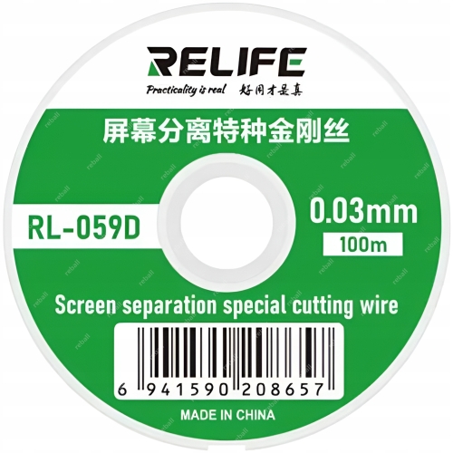 DRUT MOLIBDENOWY UCHWYT DO DRUTU ZESTAW NAPRAWY STŁUCZONY EKRAN LCD RL-059