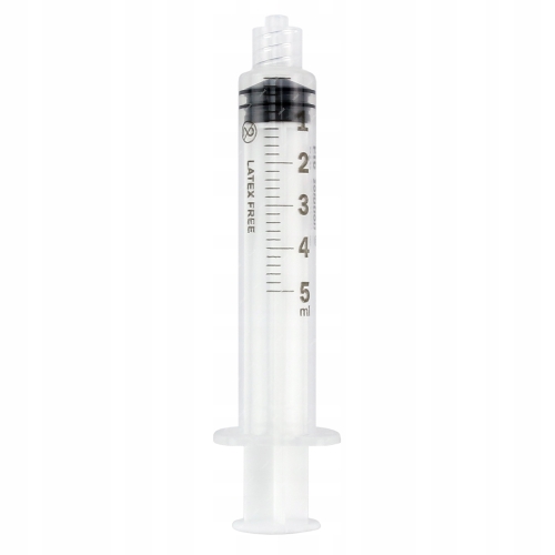50x STRZYKAWKA 5ml + 50x LUER LOCK KOREK ZATYCZKA DO FLUX TOPNIK PASTA ŻEL