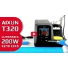 INTELIGENTNA STACJA LUTOWNICZA AIXUN T320 200W Z KOLBĄ T210 POD GROTY C210