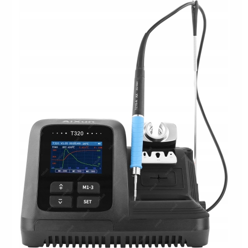 INTELIGENTNA STACJA LUTOWNICZA AIXUN T320 200W Z KOLBĄ T210 POD GROTY C210