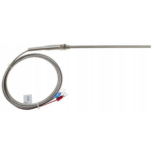 REGULATOR TEMPERATURY STEROWNIK REX C100 + CZUJNIK TYP K M8+ PRZEKAŹNIK 40A