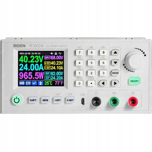PANELOWY MODUŁ ZASILACZ RIDEN RD6024-W 0-60V 0-24A WiFi