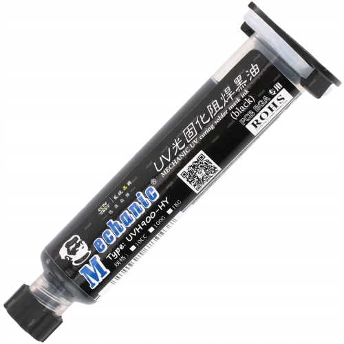 LAKIER UV DO NAPRAWY ŚCIEŻEK PADÓW PŁYT PCB SERWISOWY MECHANIC LVH900-HY