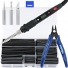 ZESTAW LUTOWNICA 80W NOWA WERSJA+OBCINACZKI CĘGI + RURKI TERMOKURCZLIWE 150