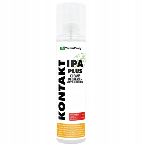 ALKOHOL IZOPROPANOL KONTAKT IPA PLUS 99,9% 0.25L ŚCIERECZKI BEZPYŁOWE