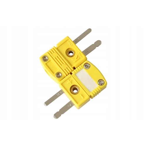 WTYK MĘSKI CZUJNIKA TEMPERATURY WTYCZKA UNIWERALNEJ SONDY TERMOPARY TYPU K