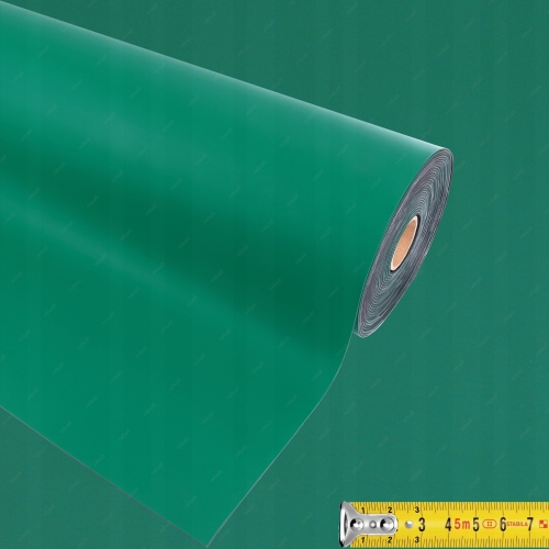 BEZZAPACHOWA MATA ESD CIĘTA Z ROLKI 60cm ZIELONA MATOWA OCHRONNA PVC 10cm