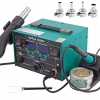 ZESTAW STACJA LUTOWNICZA HOT AIR 2w1 YIHUA 862BD+ SPAWARKA PLASTIKU v4