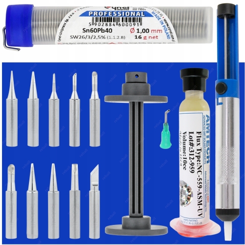 ZESTAW STACJA LUTOWNICZA HOT AIR 2w1 YIHUA 852D++ SPAWARKA PLASTIKU XLv2