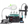 ZESTAW STACJA LUTOWNICZA HOT AIR 2w1 YIHUA 852D++ SPAWARKA PLASTIKU XXLv2