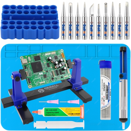 ZESTAW STACJA LUTOWNICZA HOT AIR 2w1 YIHUA 852D++ SPAWARKA PLASTIKU XXLv2
