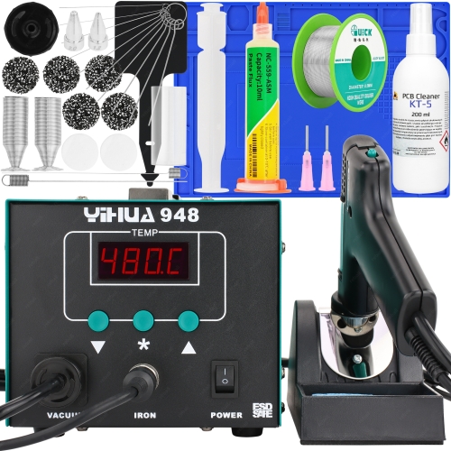 ROZLUTOWNICA STACJA ROZLUTOWNICZA YIHUA 948 75W ODSYSACZ CYNY XXL