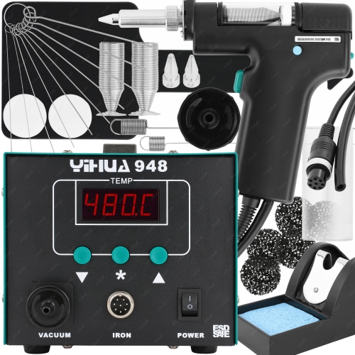 ROZLUTOWNICA STACJA ROZLUTOWNICZA YIHUA 948 75W ODSYSACZ CYNY XXL