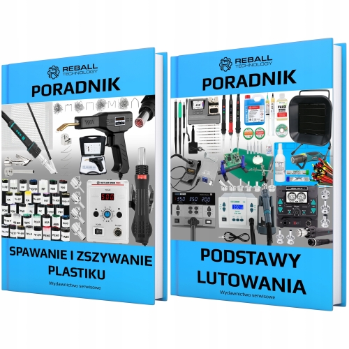 ZESTAW STACJA LUTOWNICZA HOT AIR SPAWARKA PLASTIKU AIFEN 861DW 1000W XLv1