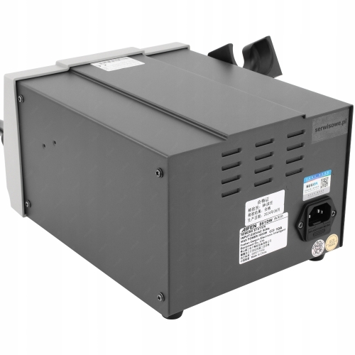 ZESTAW STACJA LUTOWNICZA HOT AIR SPAWARKA PLASTIKU AIFEN 861DW 1000W XLv1