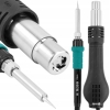 ZESTAW STACJA LUTOWNICZA HOT AIR 2w1 YIHUA 852D++ 740W SPAWARKA PLASTIKU