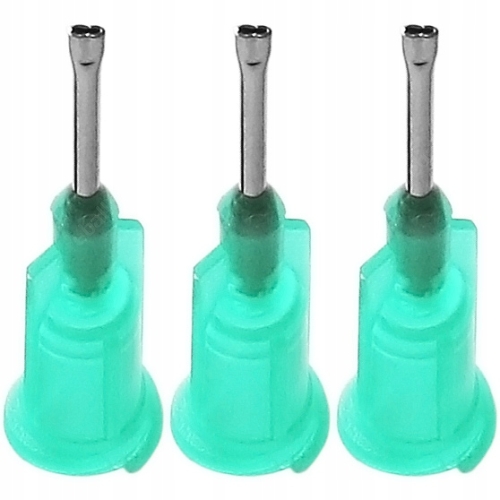 3x IGŁA DOZOWNICZA ZACIŚNIĘTA PŁYNY 18G 0,84mm