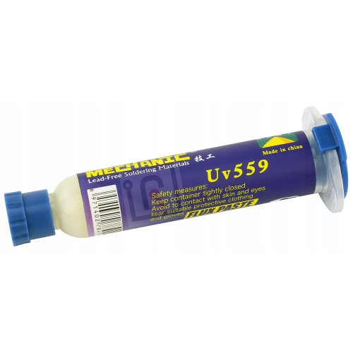 FLUX TOPNIK PASTA LUTOWNICZA O PRZYJEMNYM ZAPACHU MECHANIC UV 559 10g +IGŁY
